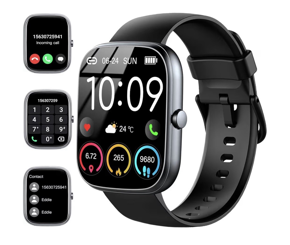 Smart Watch for Women Men(Answer/Make Calls), 1.91″ HD Smartwatch, Fitness Tr…