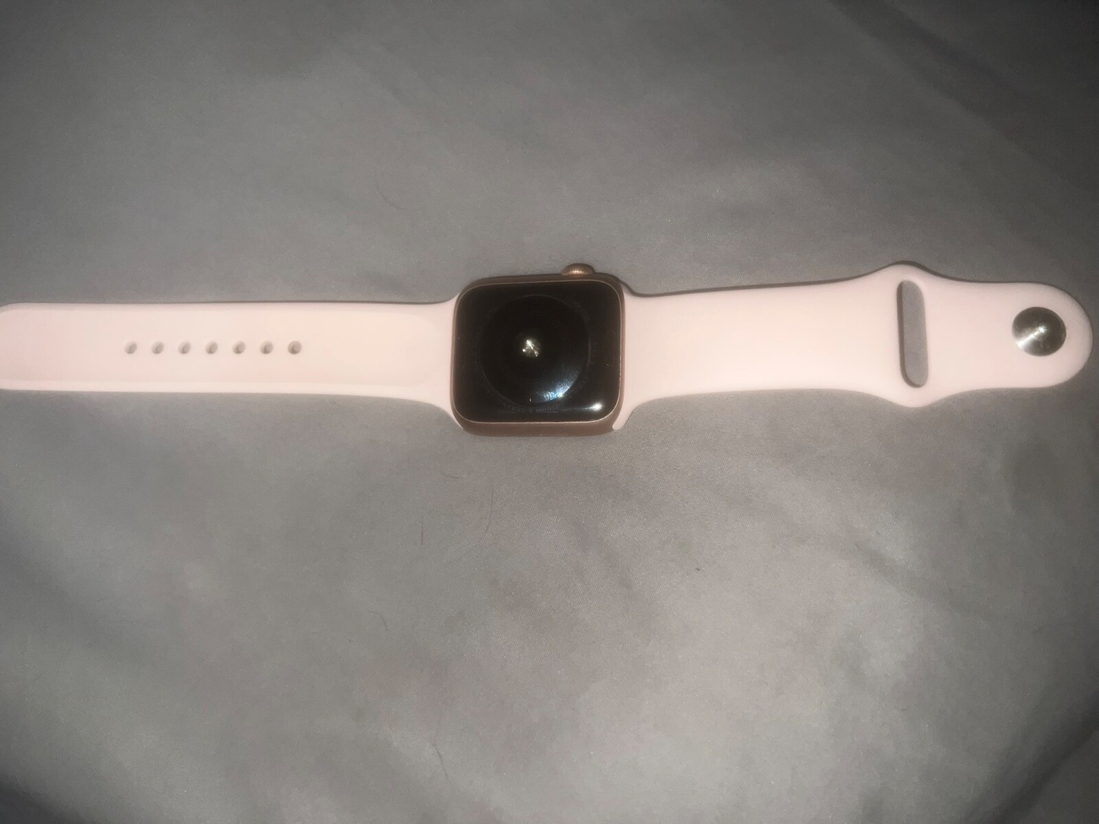 Apple Watch Series 5 40mm Gold Case with Pink Aluminum Band (MWWP2LL/A)