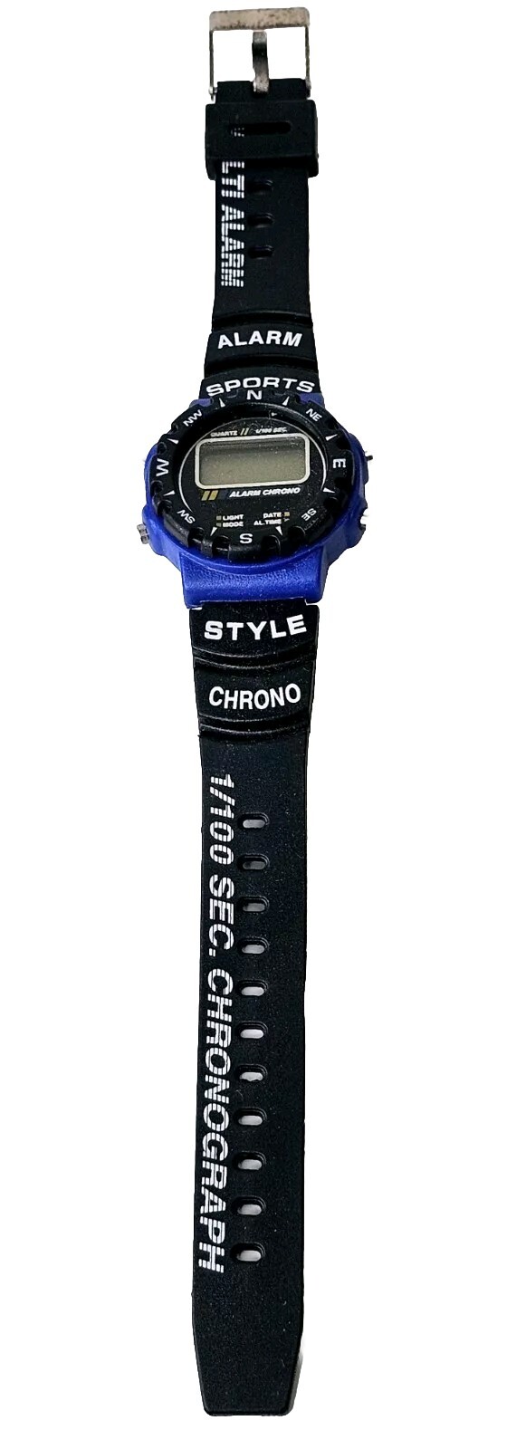U.S. News Multi-Alarm Sports 1/100 Sec. Chronograph Used Konik & Co. Watch VGC