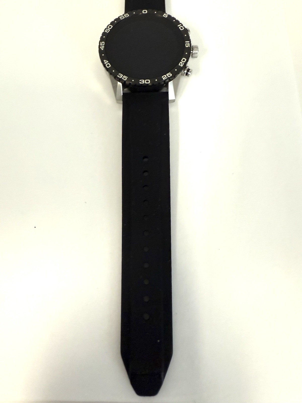 Citizen CZ Smart P99 1 MV-02 Stainless Steel Smart Watch Black Silicone Band