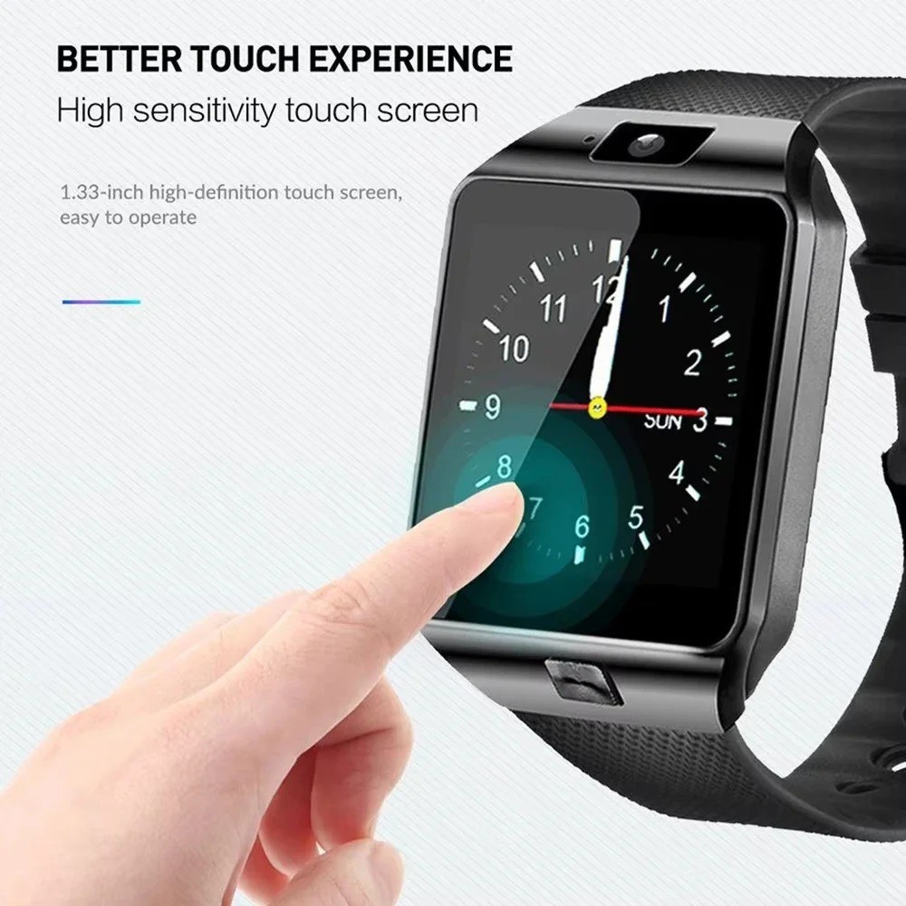 XIAOMI Bluetooth Smart Watch Camera Waterproof Phone Mate Android Samsung iPhone