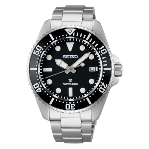 SEIKO Watch Prospex Diver Scuba Solar SBDJ063 Men’s Silver NEW