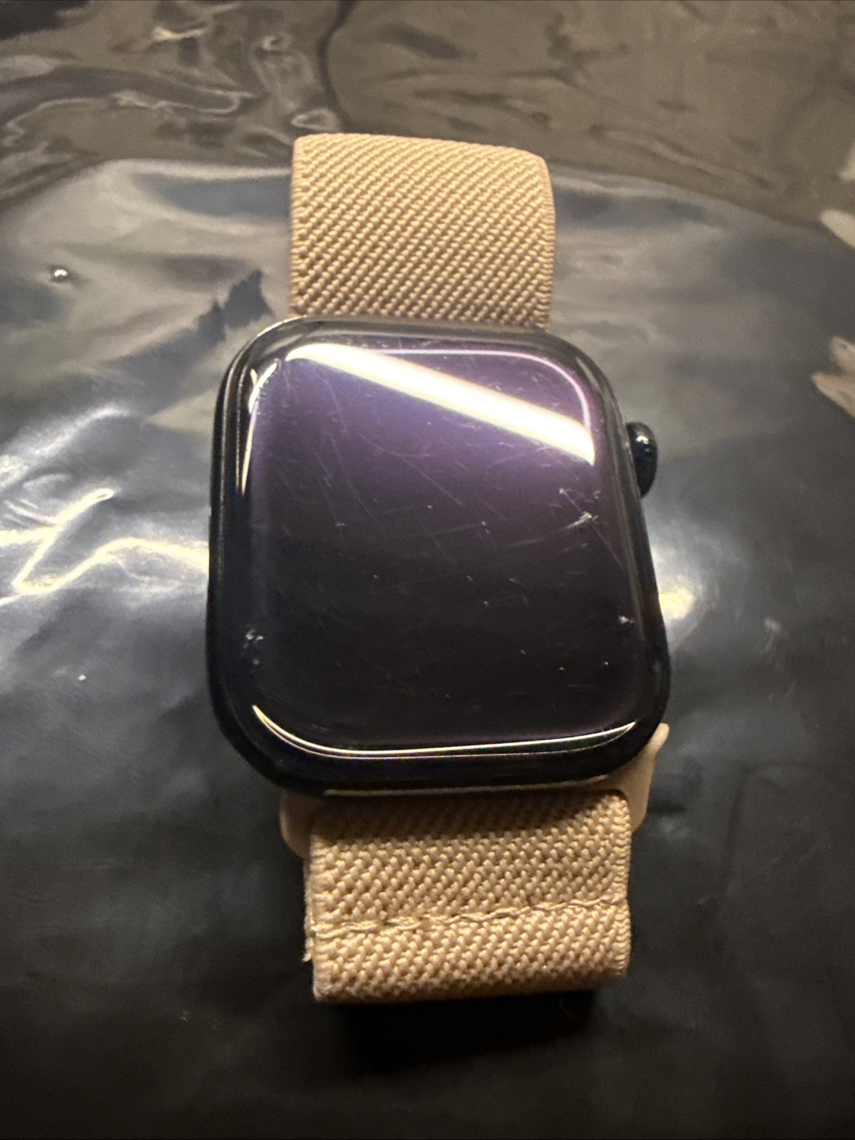 Apple Watch Series 10 42mm Black Aluminum Pink Band GPS/AT&T, SEE SPECS