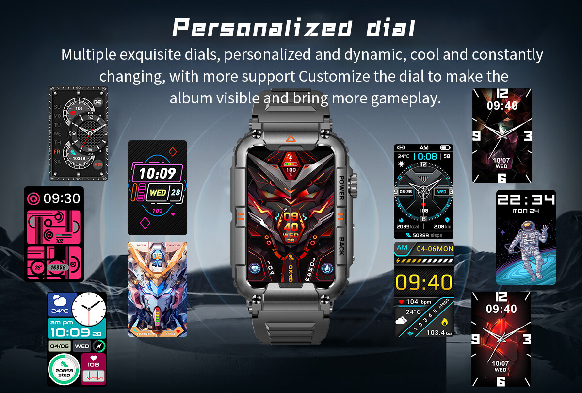 Bluetooth Call Smart Watch Men Women Sport Smartwatch For Android iOS CellPhone