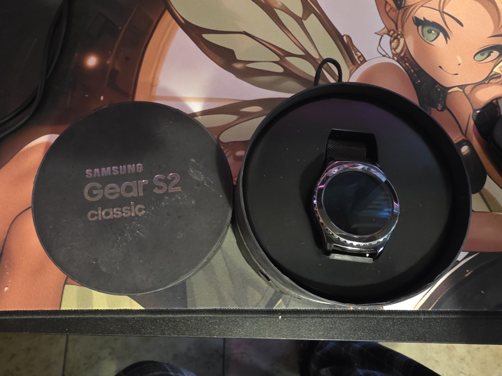 Samsung Gear S2 Classic Smartwatch 40mm Black Stainless Steel Case Works