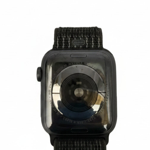 Apple Watch Series 4 GPS 44mm Space Gray Aluminum A1978 Black Sport Loop Band