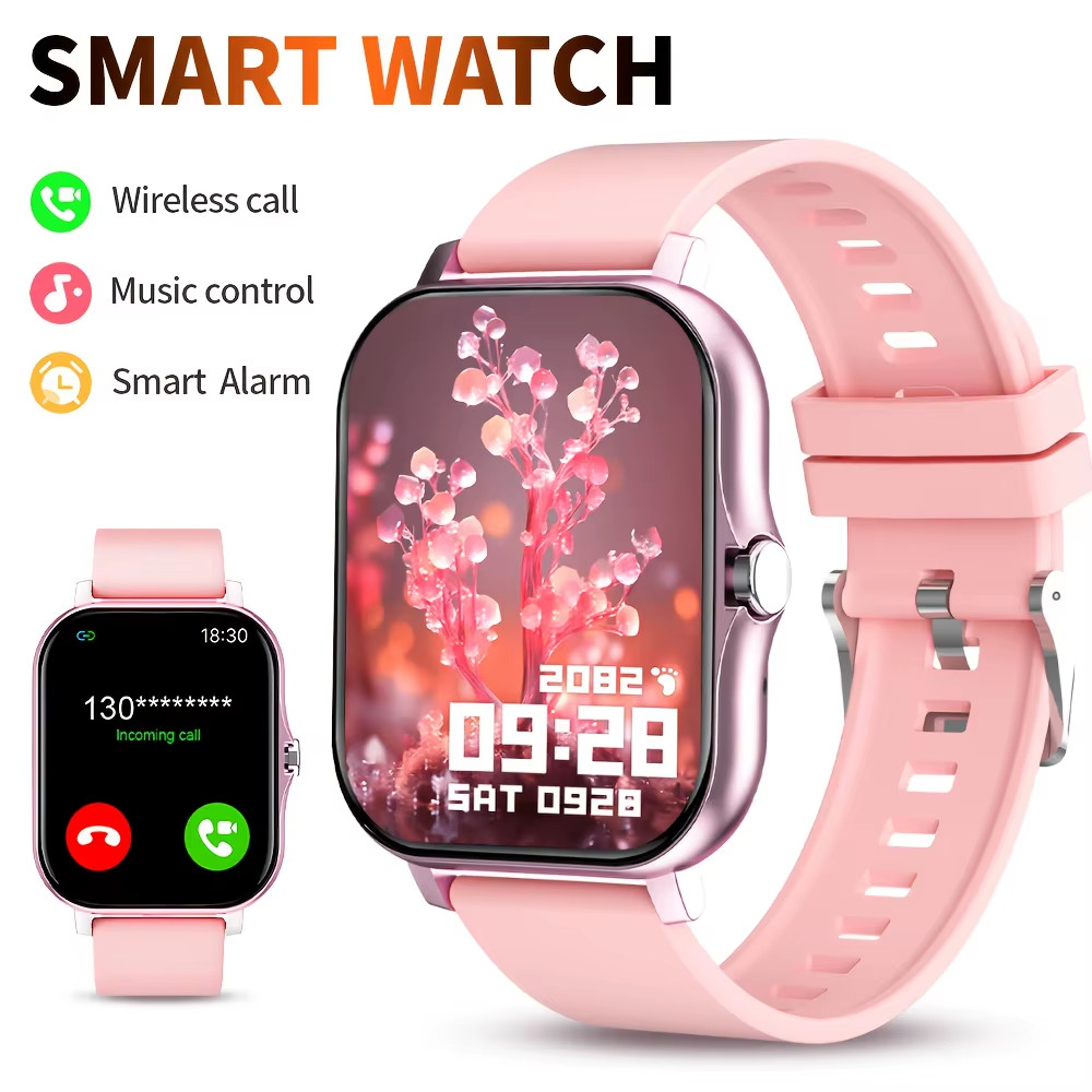 G.L Wear Smartwatch 1.83″ HD Display Bluetooth Calling Heart Rate Tracker