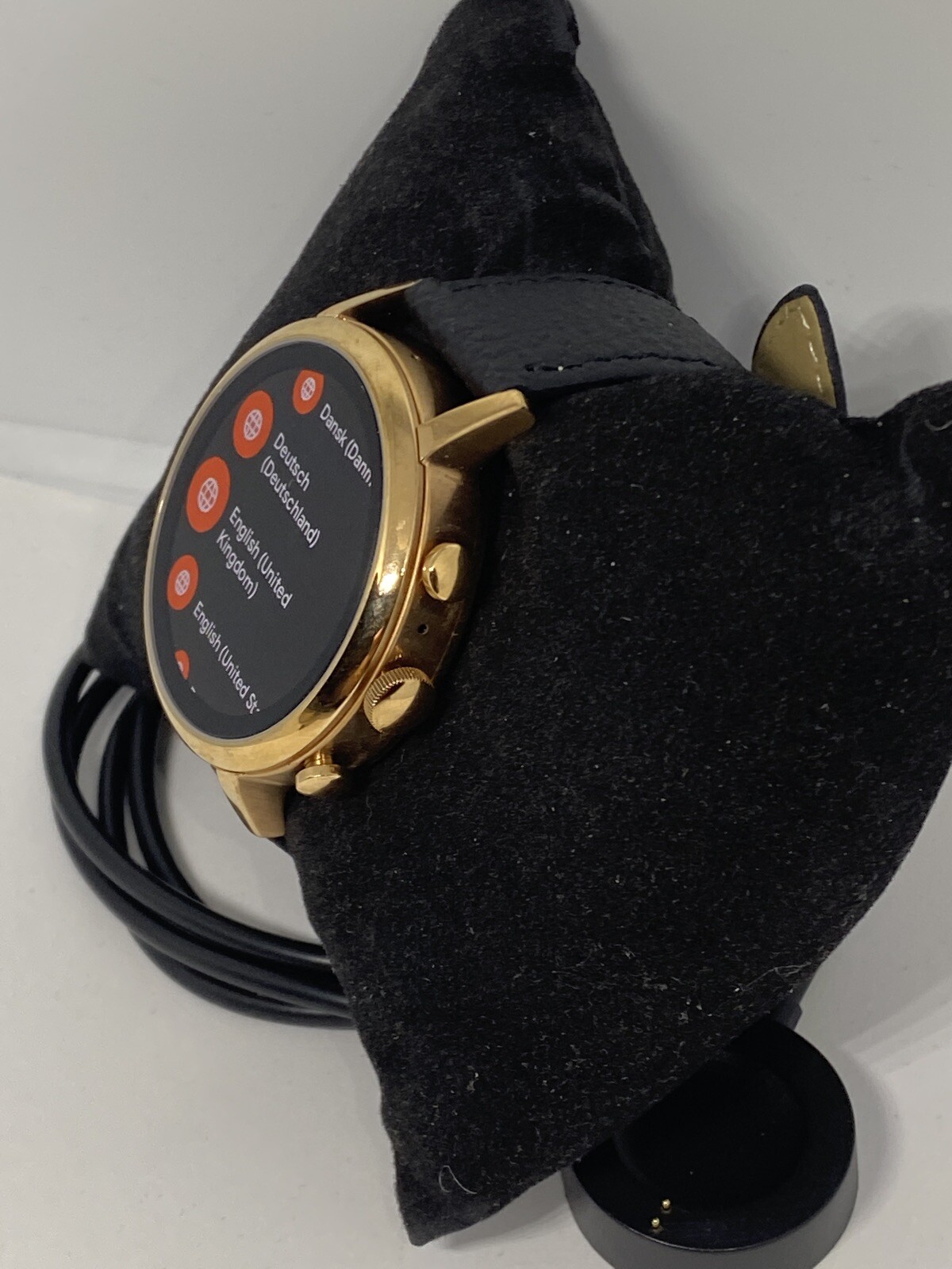 Fossil Gen 4 Authentic Digital Dial Smart Watch Custom Band FTW6031 AB197