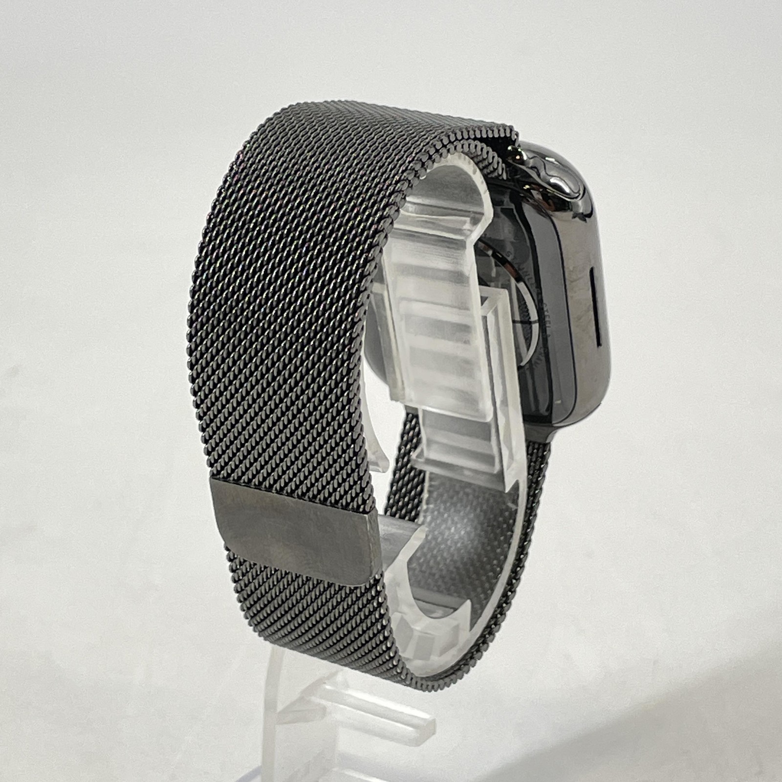 Apple Watch (Series 7) 41mm Silver Stainless Steel (LTE) w/ Band – Very Good