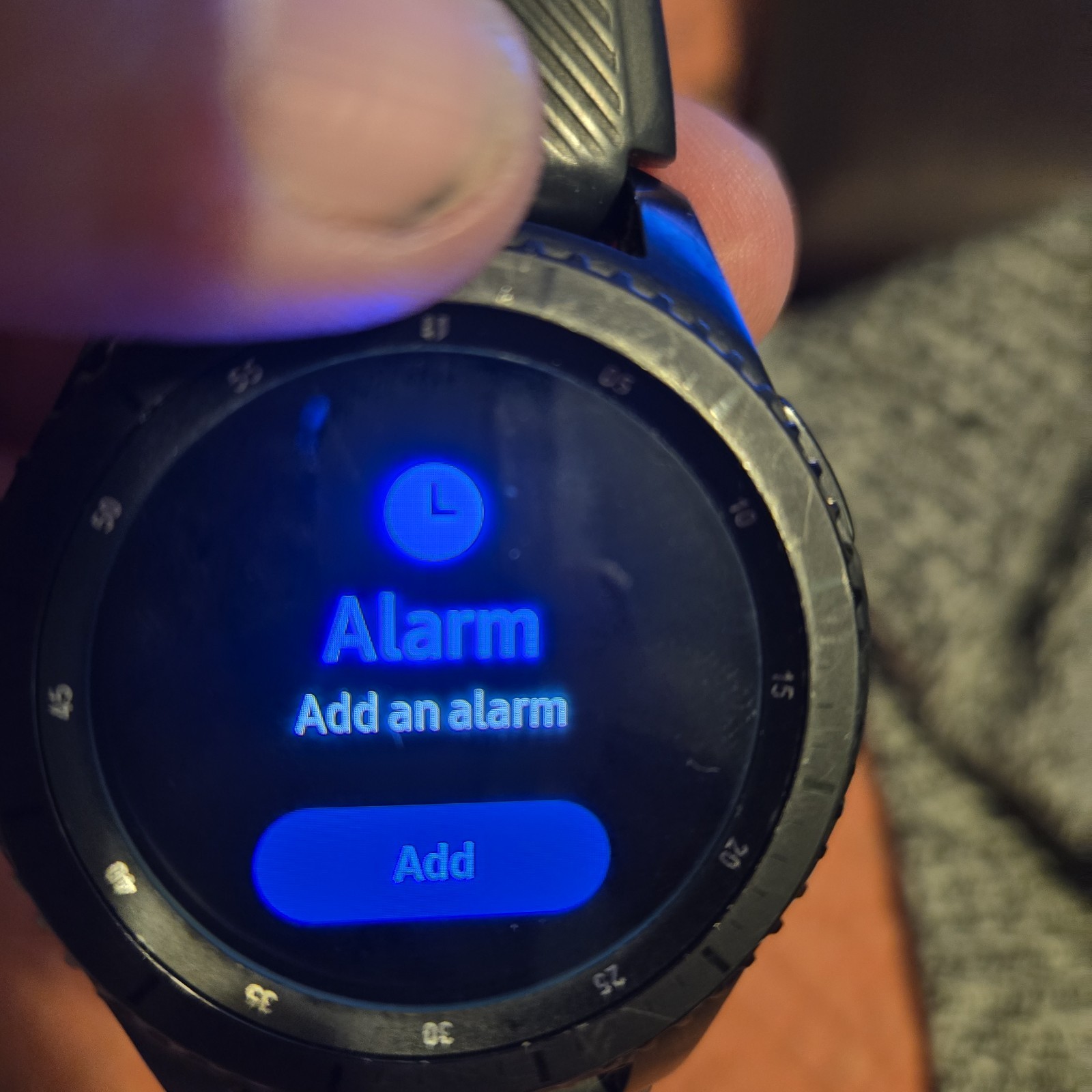 Samsung Galaxy Gear S3 Frontier SM-R760 WiFi Smartwatch Space Gray / Black