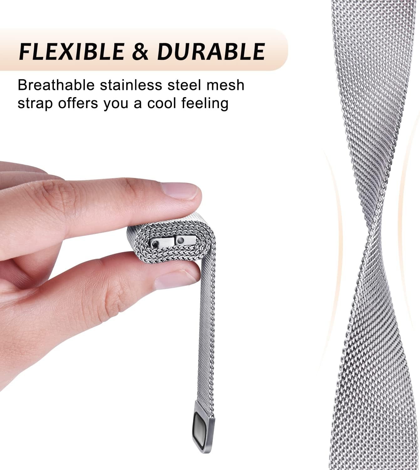 Stainless Steel Metal Bracelet Strap for Veryfit IDW13/IDW19 Smartwatch