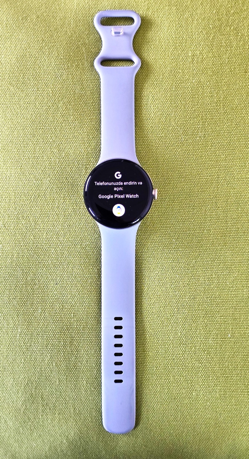 Google Pixel Watch (Wi-Fi, Silver), Excellent Condition, 41mm, 2 bands