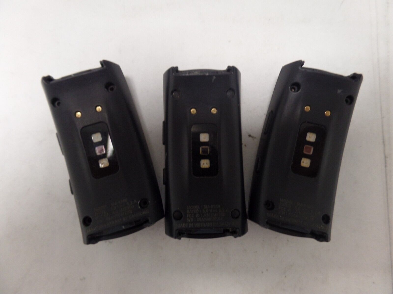 Lot of 3 Samsung Gear Fit 2 Smart Watches Fitness Trackers SM-R360 -FOR PARTS