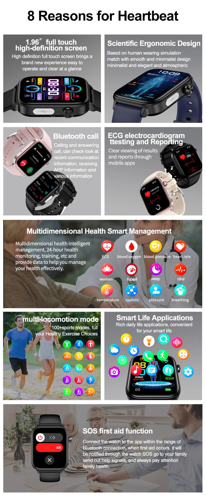 2025 New Xiaomi ECG+PPG Blood Lipid and Uric Acid Health Smart Watch
