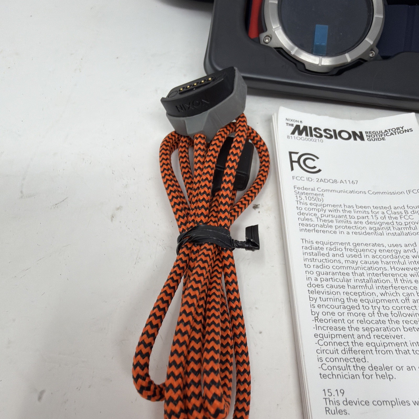Rare Nixon THE Mission Redbull NY SMARTWATCH A1167 UNUSED New