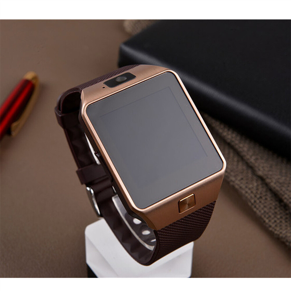 SmartWatch Bluetooth Call Pedometer Fitness Watch GSM Phone TF Slot For Android