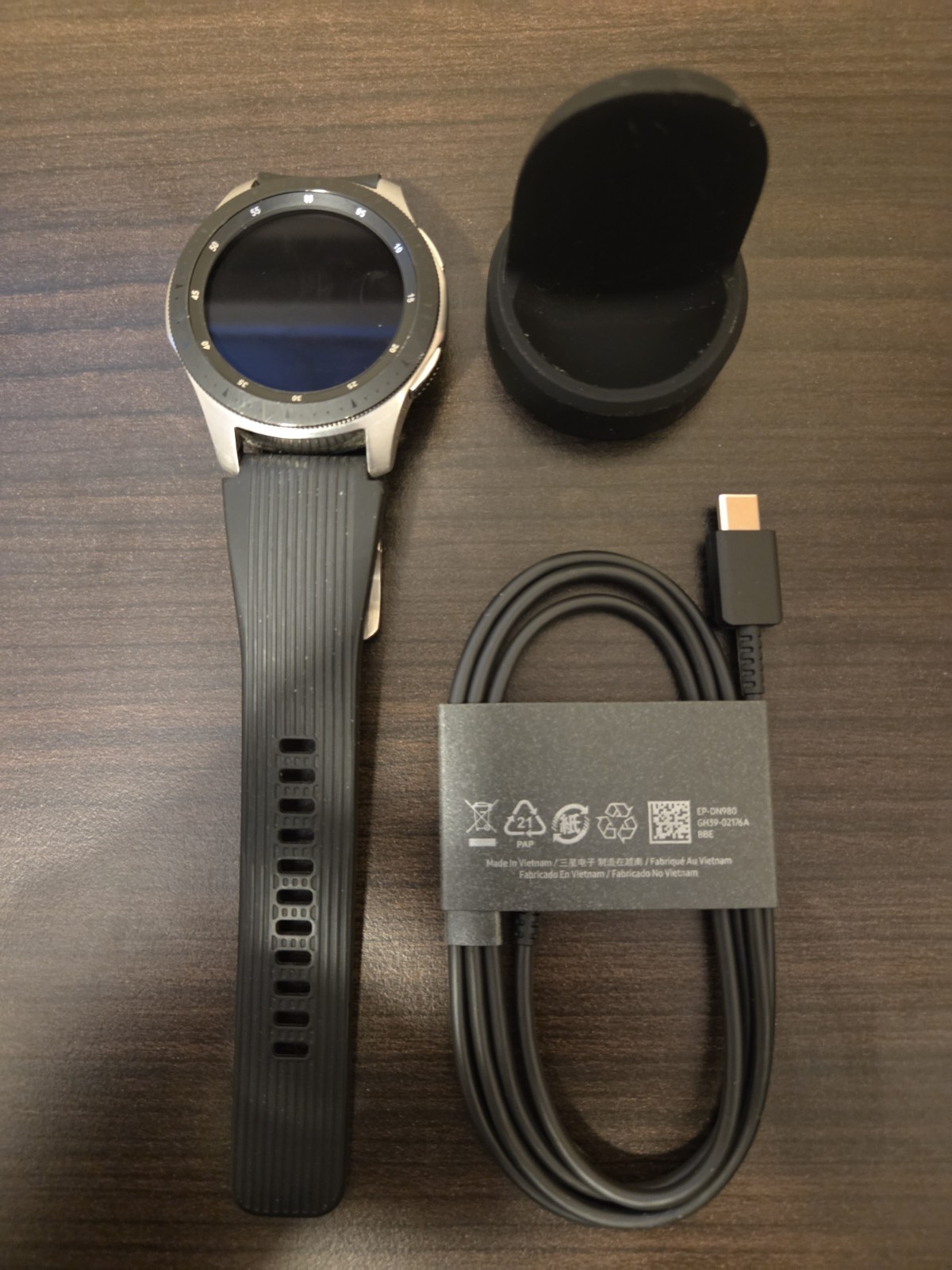 Samsung Galaxy Watch SM-R800 46mm Silver Black