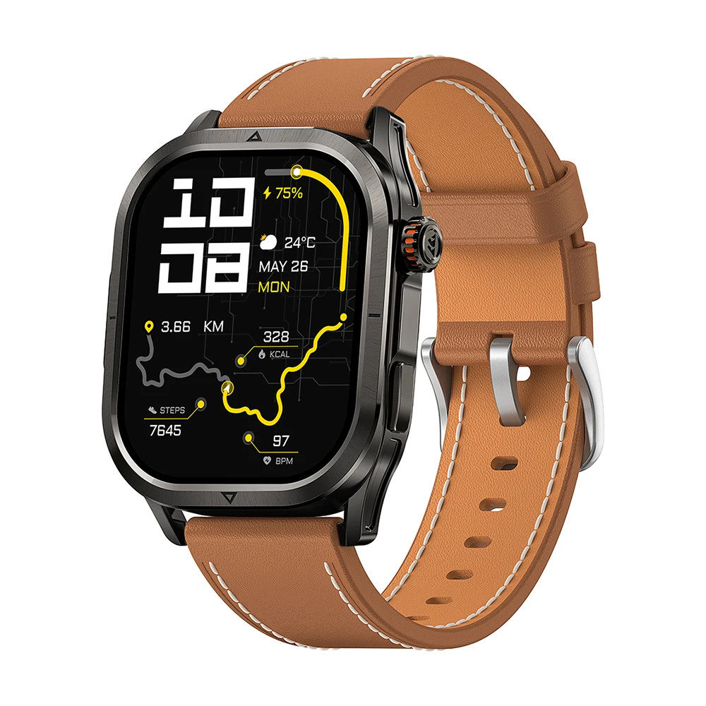 KOSPET MAGIC P10 Smart Watch for Men Dual-Band GPS Stainless Steel 5ATM BT Call