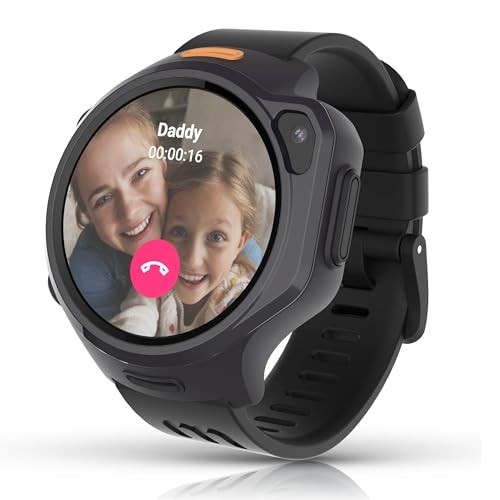 myFirst Fone R2 Kids Smart Watch, GPS Tracker, SOS Safety & Parent App, 5MP Cam