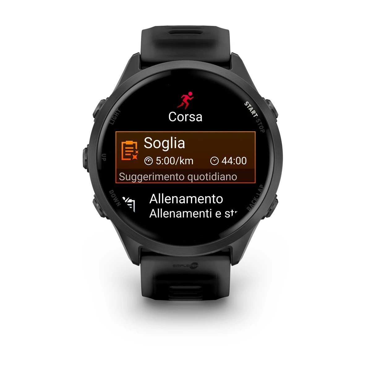 Simpletek Smartwatch 47mm Sport Display 1.4″ 8GB GPS HRV Pulse Ox WiFi