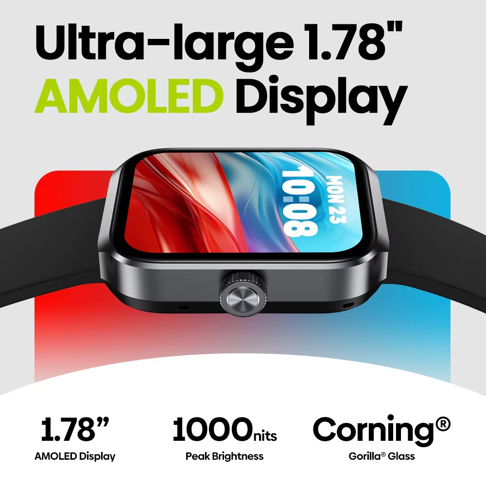 Zeblaze Beyond 3 Plus GPS Smartwatch 1.78″ AMOLED Bluetooth Call Alexa 60+