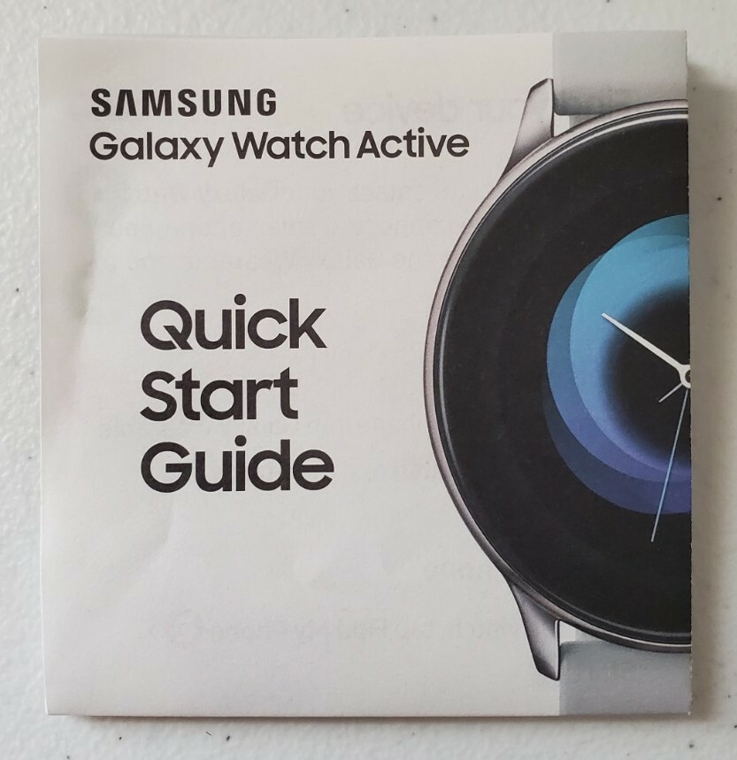 Samsung Galaxy Watch Active (40MM, GPS, Bluetooth ) Smart Watch