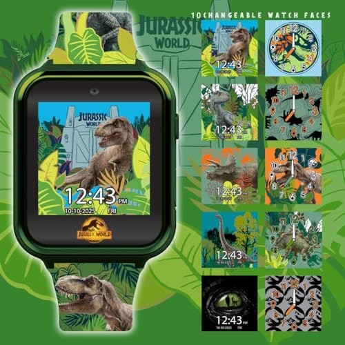 Kids Smart Watch – 10 Faces, 3 Wallpapers, Games, Alarm, Camera, Voice Recorder,