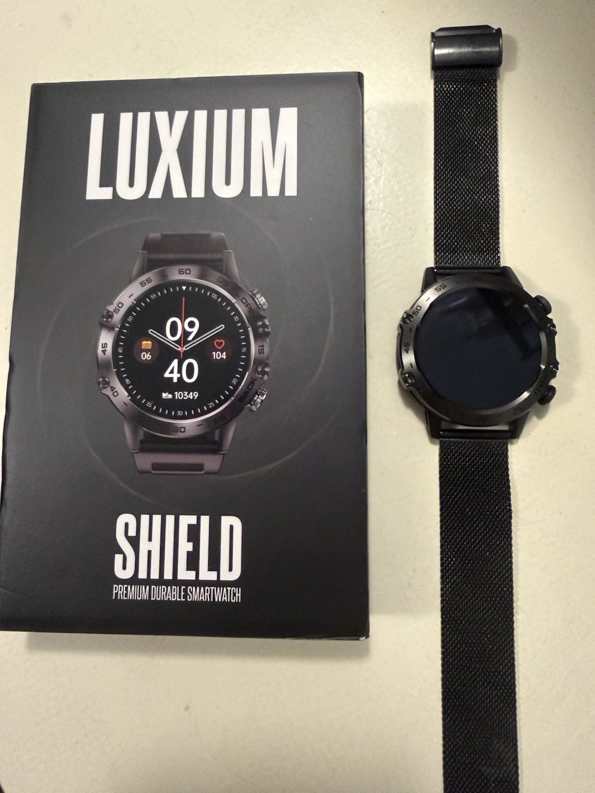 Luxium Shield Smartwatch Premium and Durable