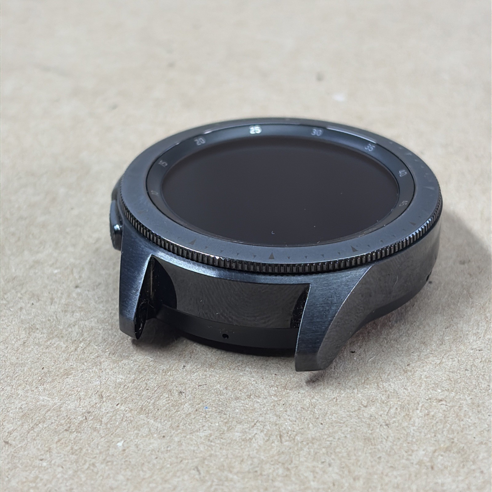 FOR PARTS Samsung Galaxy Watch SM-R810 42mm Face Only Black BOOT LOOP