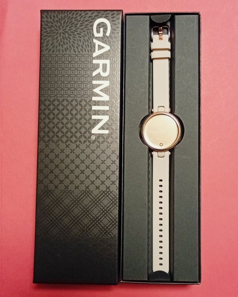 GARMIN LILY Smartwatch Bluetooth Black Womens GPS Sport Watch Working Used