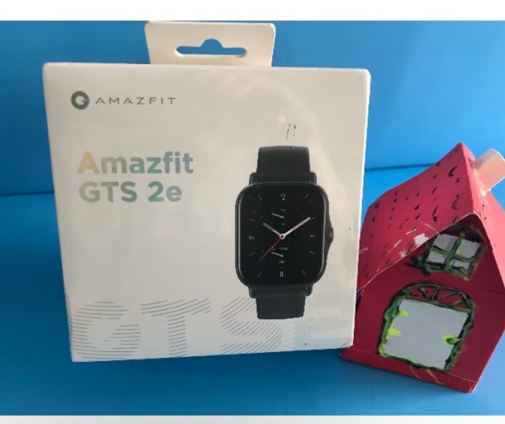 New Open Box Amazfit GTS 2e 42.8mm Aluminum Case with Silicone Strap Smart Watch