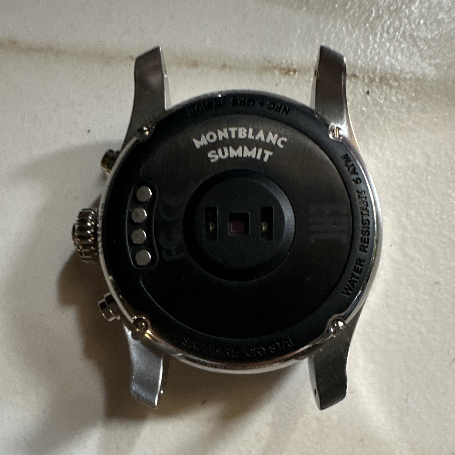 Montblanc Summit 42mm Silver Stainless Steel Smartwatch Touchscreen Bluetooth