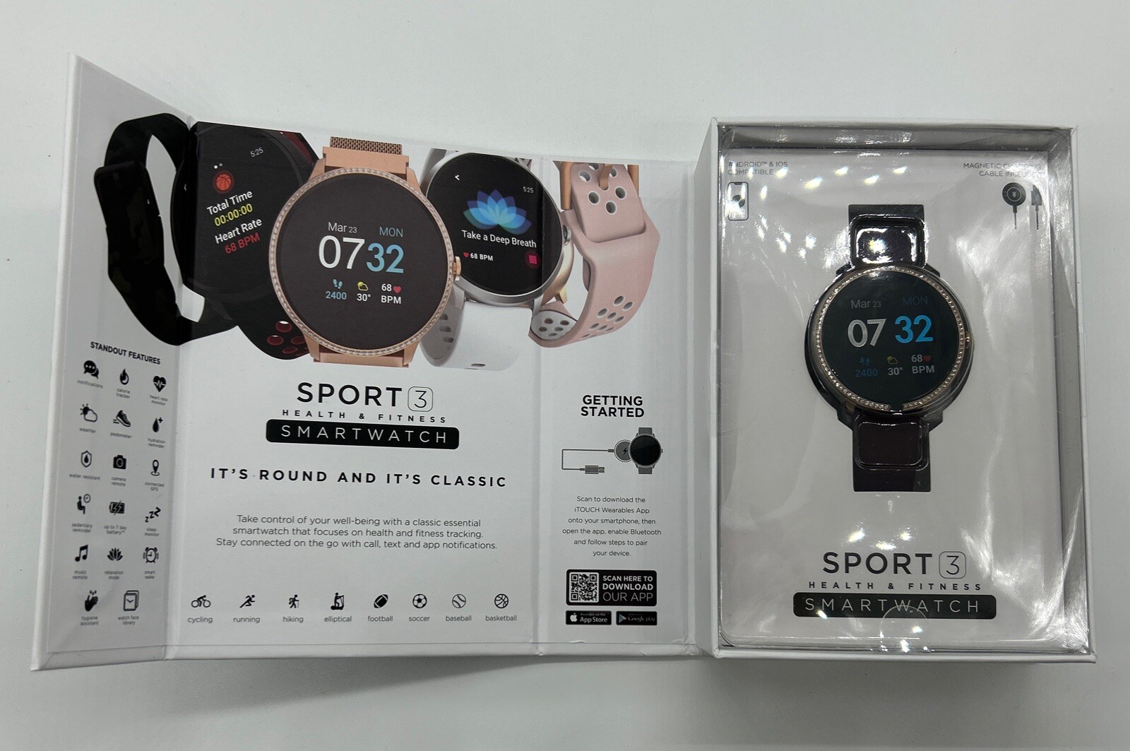 ITOUCH Sport 3 Women’s Special Edition W/ Crystals