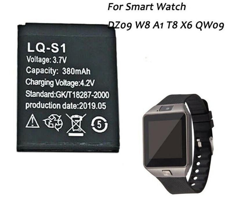 Smartwatch Battery DZ09 / LQ-S1 | Compatible Chinese Watch / Others