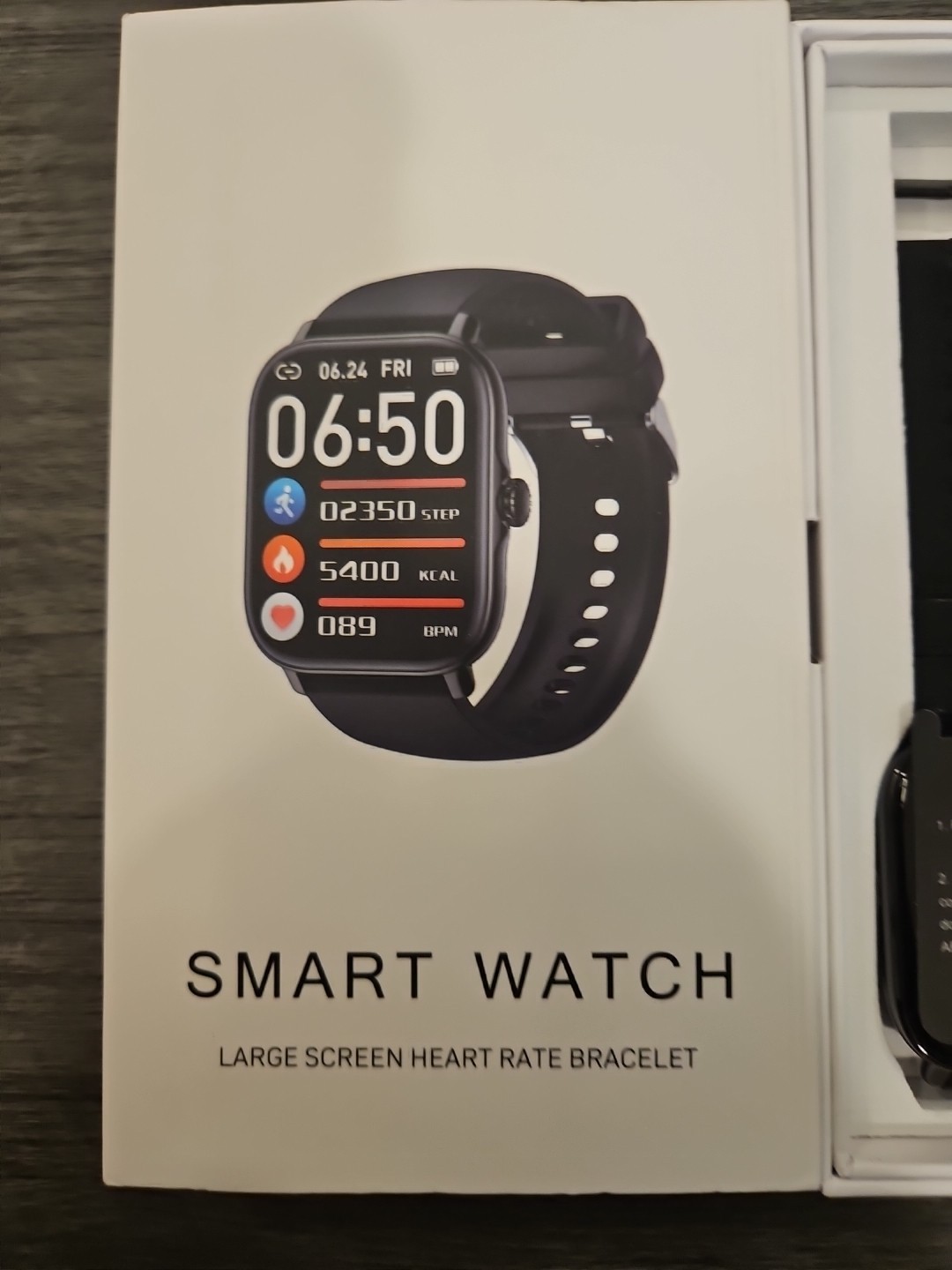 Smart Watches for Android with Bluetooth Call Heart Rate Monitor Led Flashligh