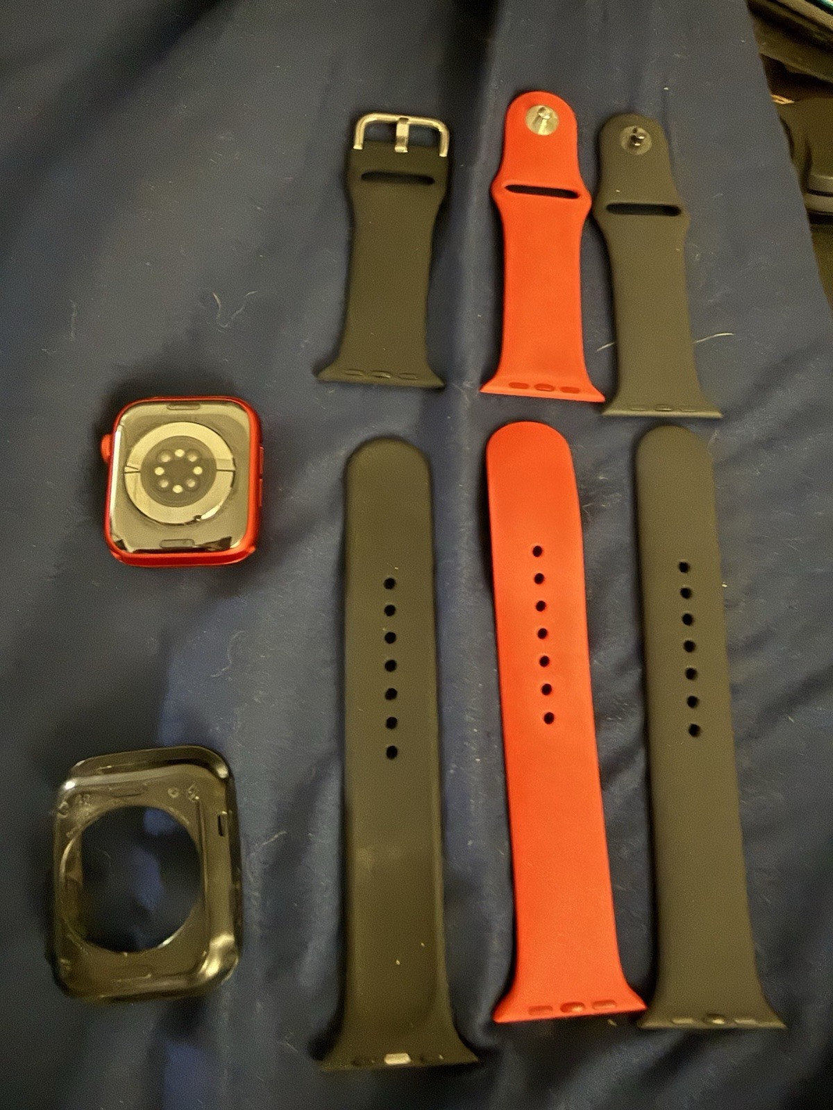 Apple Watch Series 6 GPS+LTE 44mm (PRODUCT) RED w/ 3 bands