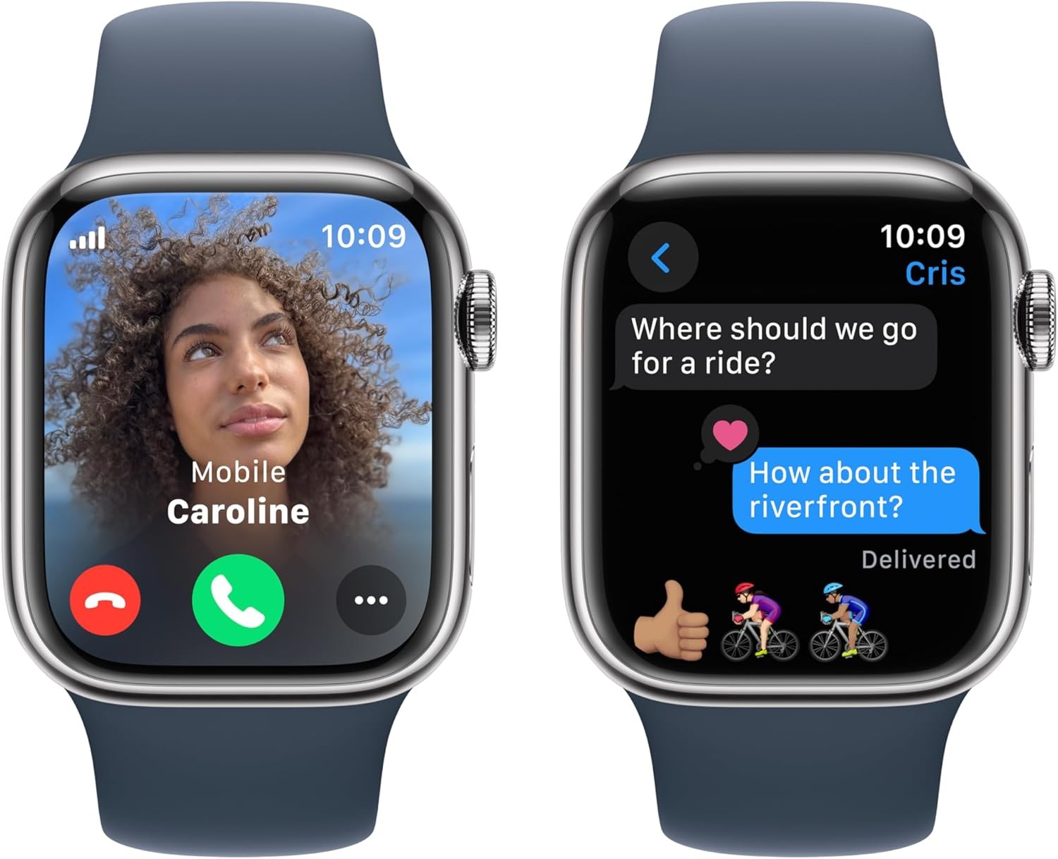 Apple Watch Series 9 Stainless Steel 41mm (GPS + Cellular) Silver (Very Good)