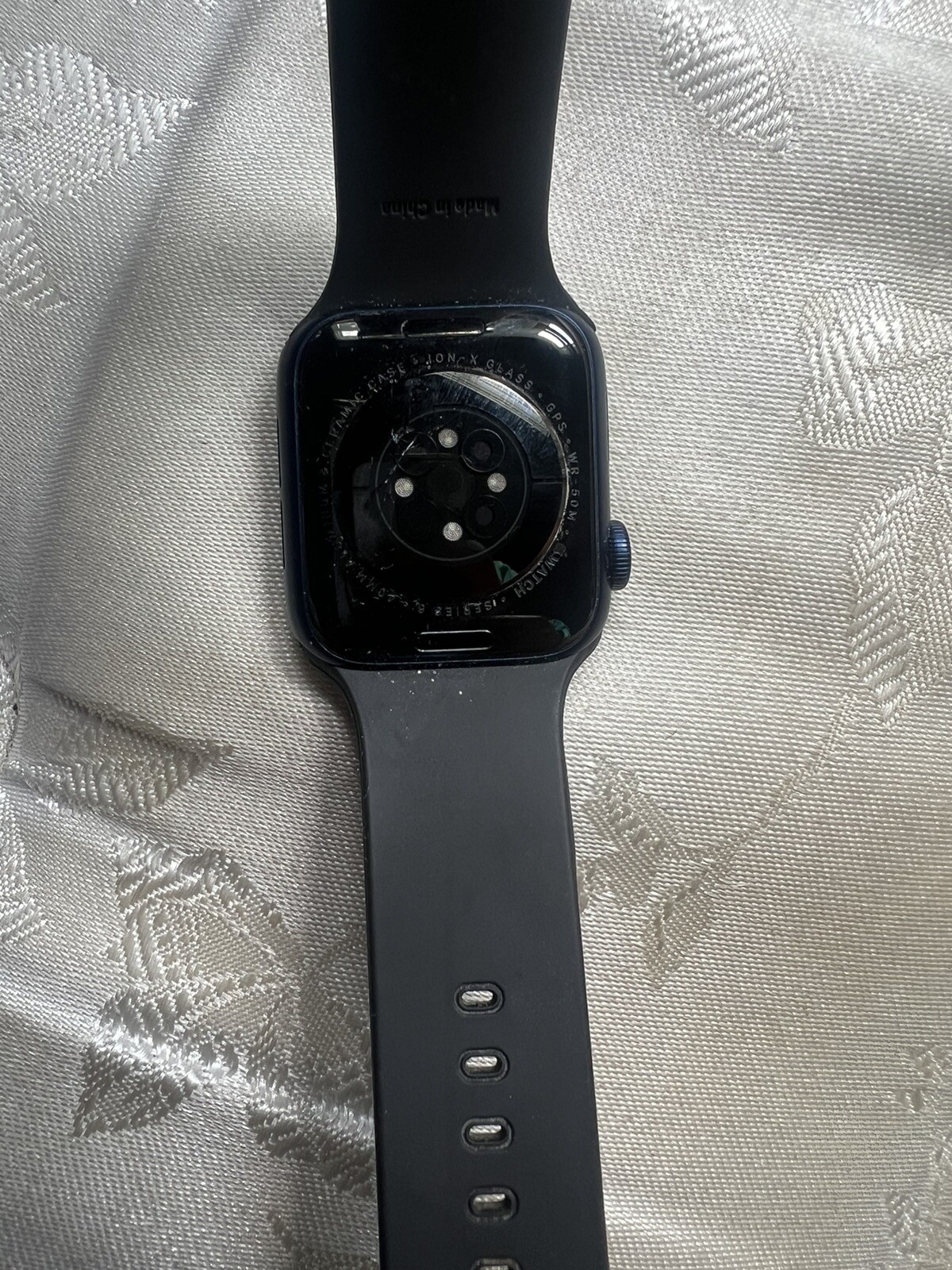 Apple Watch Series 6 GPS 40mm Blue Aluminium Case Deep Navy Sport Band -…