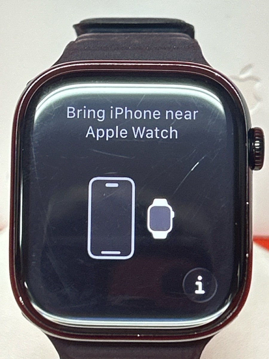 Apple Watch Series 10 46mm Jet Black GPS Only W/ M/L Magnetic Link B (CP1119349)