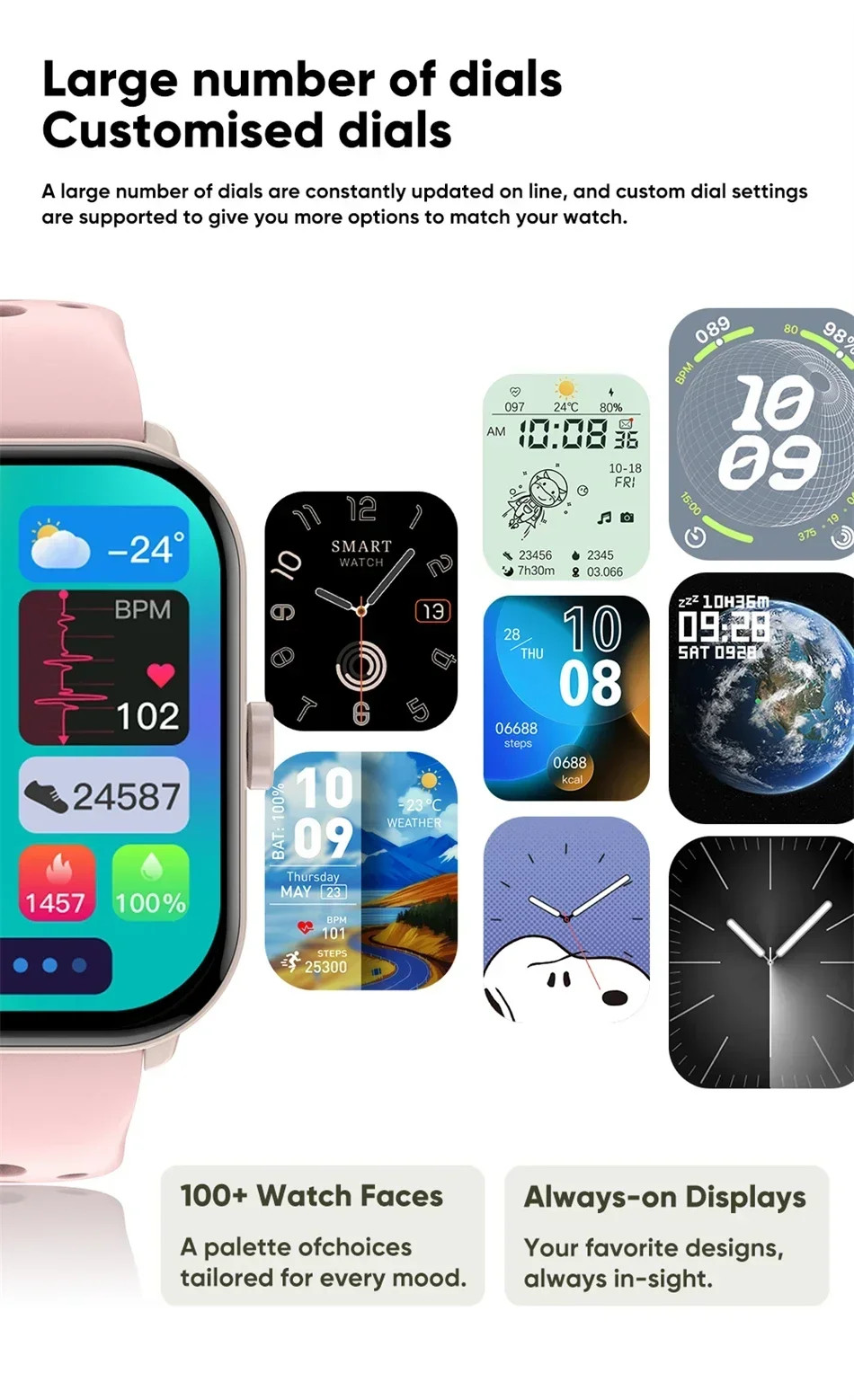 Xiaomi Watch 5 HD AMOLED Display Heart Rate Bluetooth Call GPS Track Waterproof
