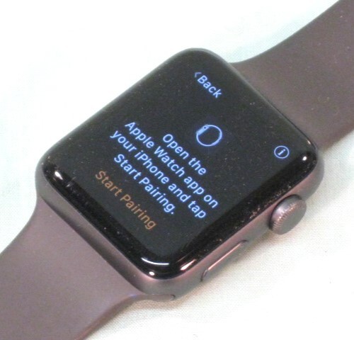 APPLE WATCH Series 3 Aluminum Case 42mm Space Gray TESTED Complete
