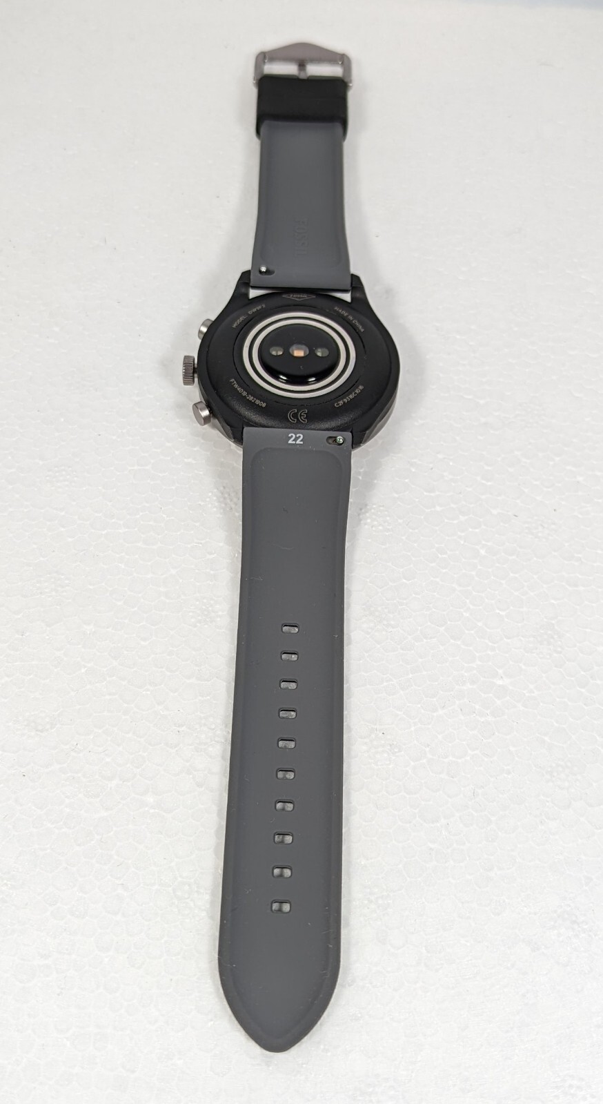 Fossil Sport Smartwatch 43mm Black Silicone
