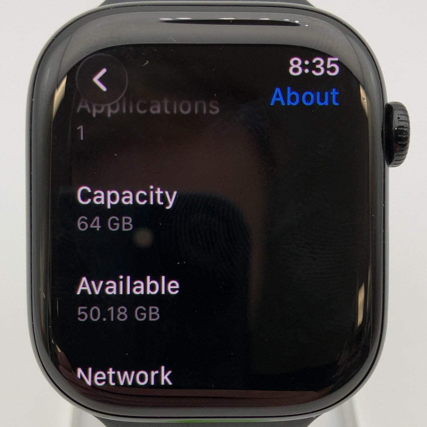 Unlocked Apple Watch Series 11 46MM Jet Black Aluminum Black Sport Band