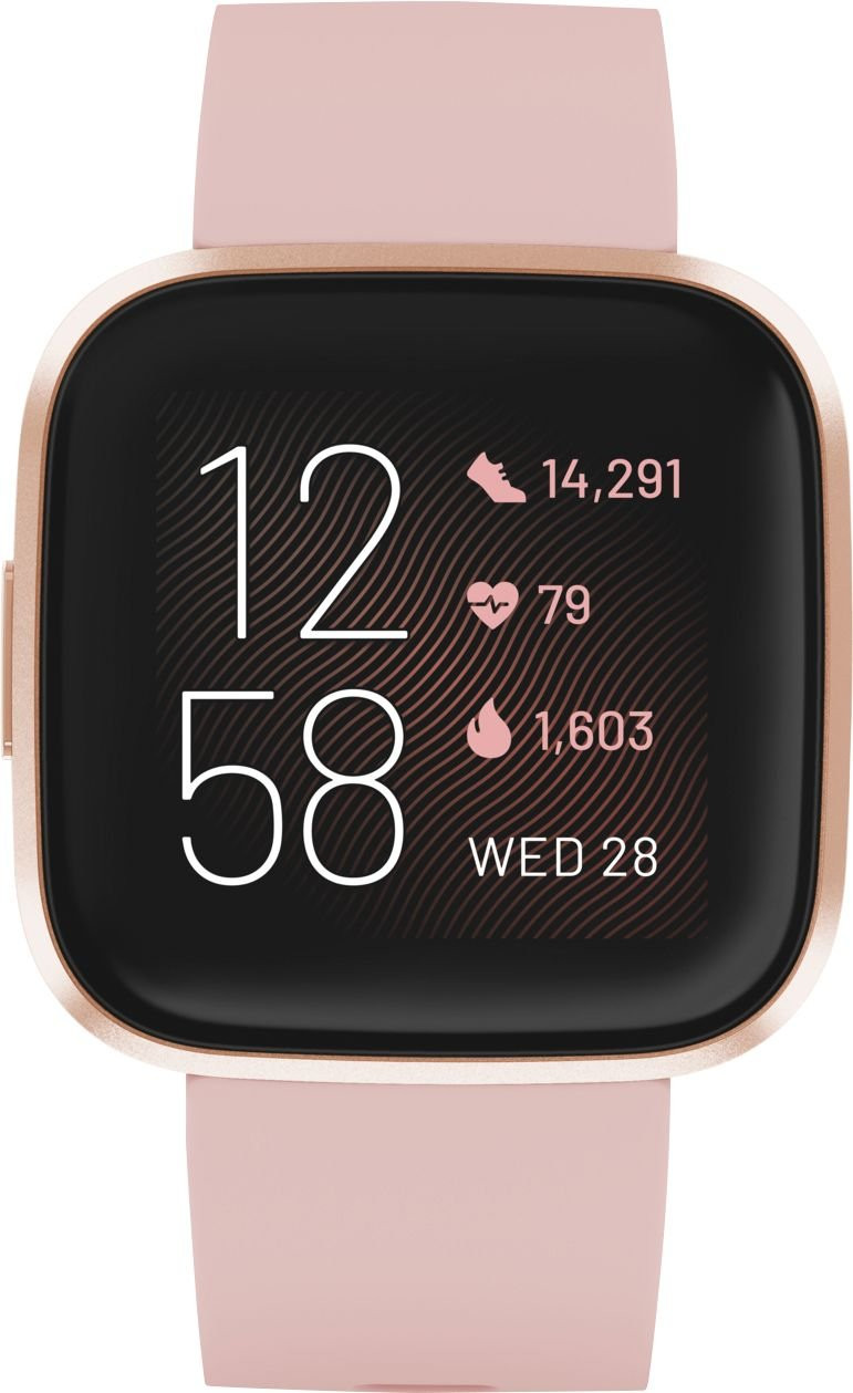 Fitbit Versa 2 Wristband Activity Tracker Rose Copper (FB507RGPK) – Very Good
