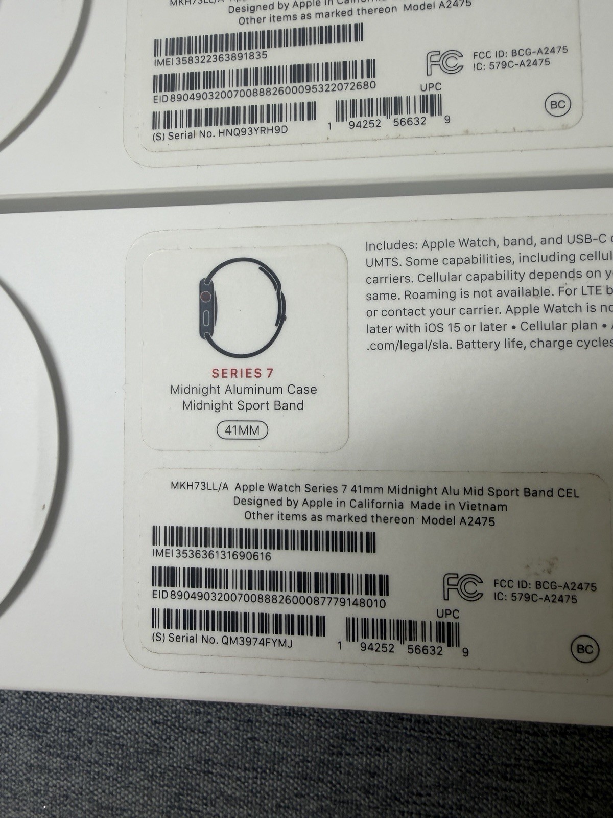 apple watch series 7 41 mm gps cellular