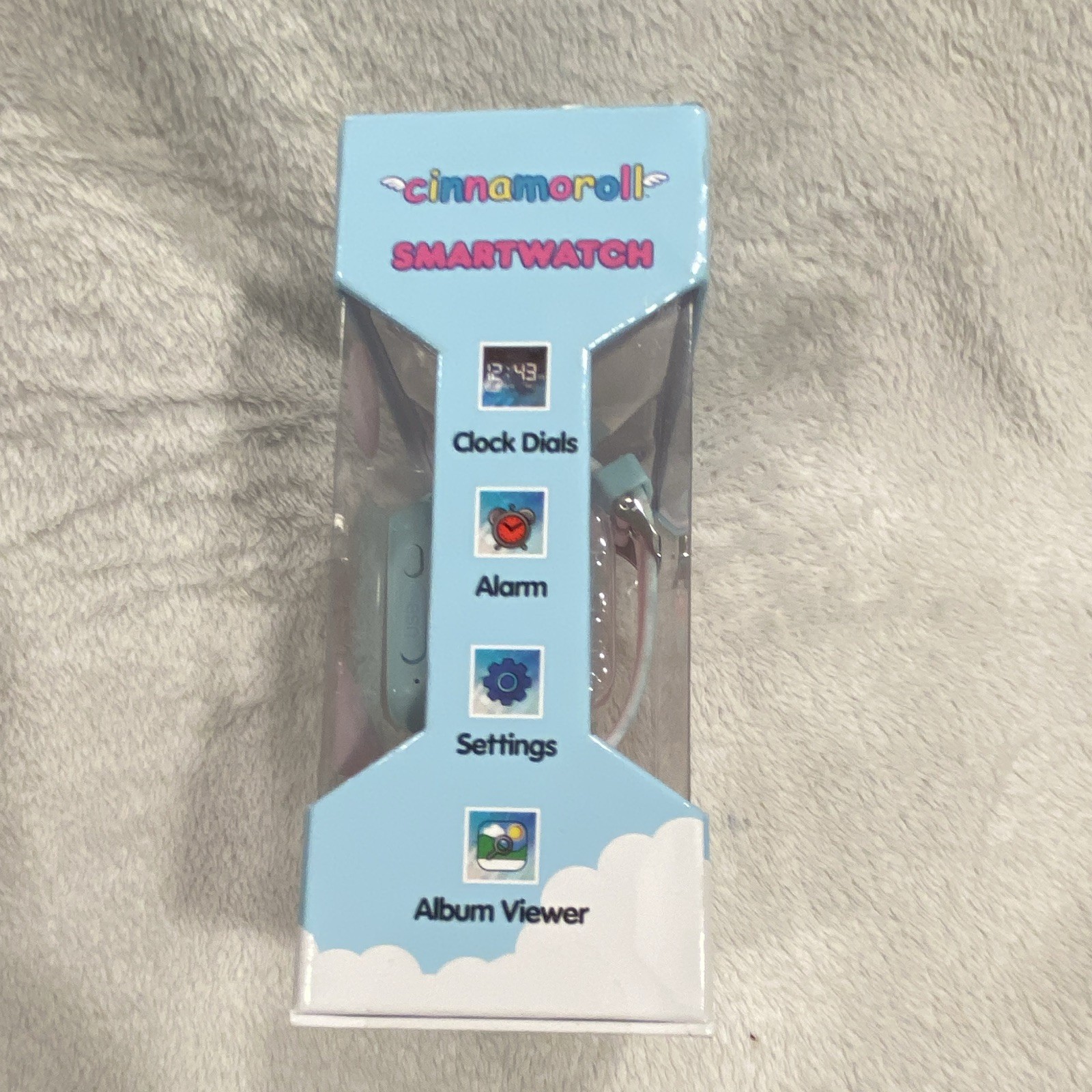 Sanrio Cinnamoroll Touch Screen Smartwatch w/ Camera, Video & Voice Recorder