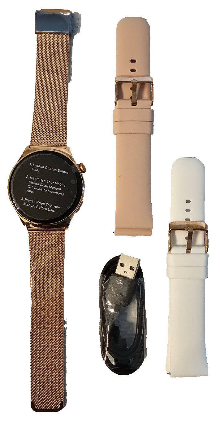 Smart Watch for Women (Answer/Make Calls), 1.43” AMOLED Always On Display