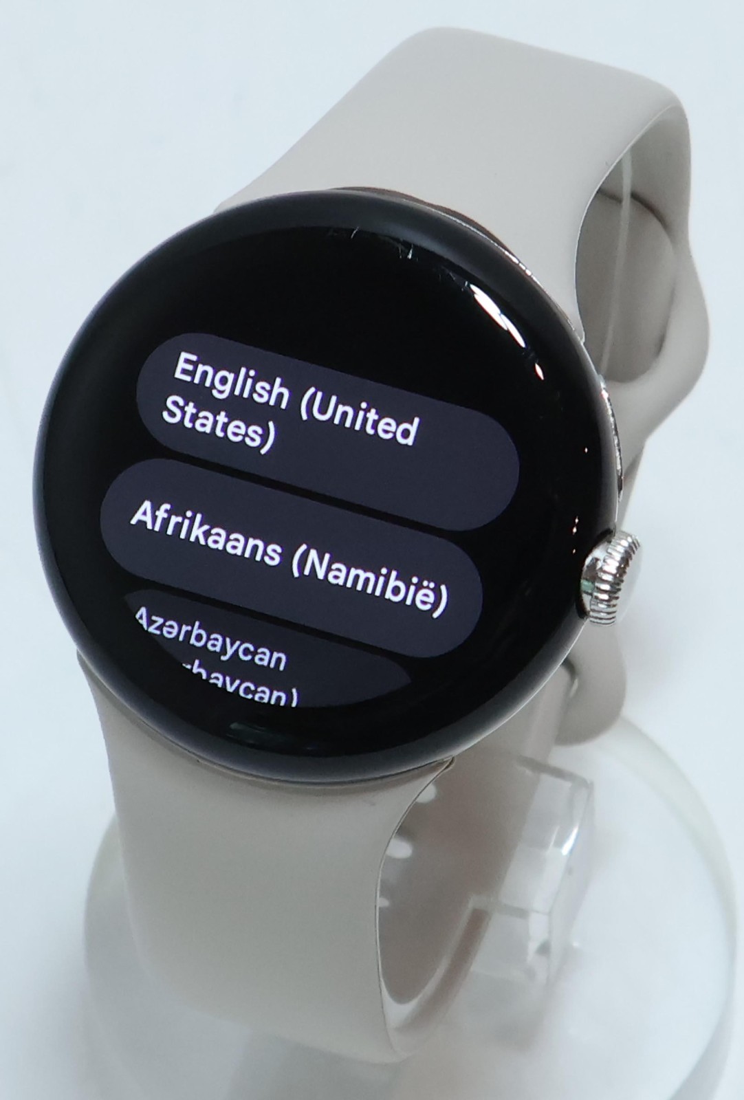 Google Pixel Watch 41mm (4G LTE + Bluetooth/WiFi) GWT9R – Silver GA03304-US