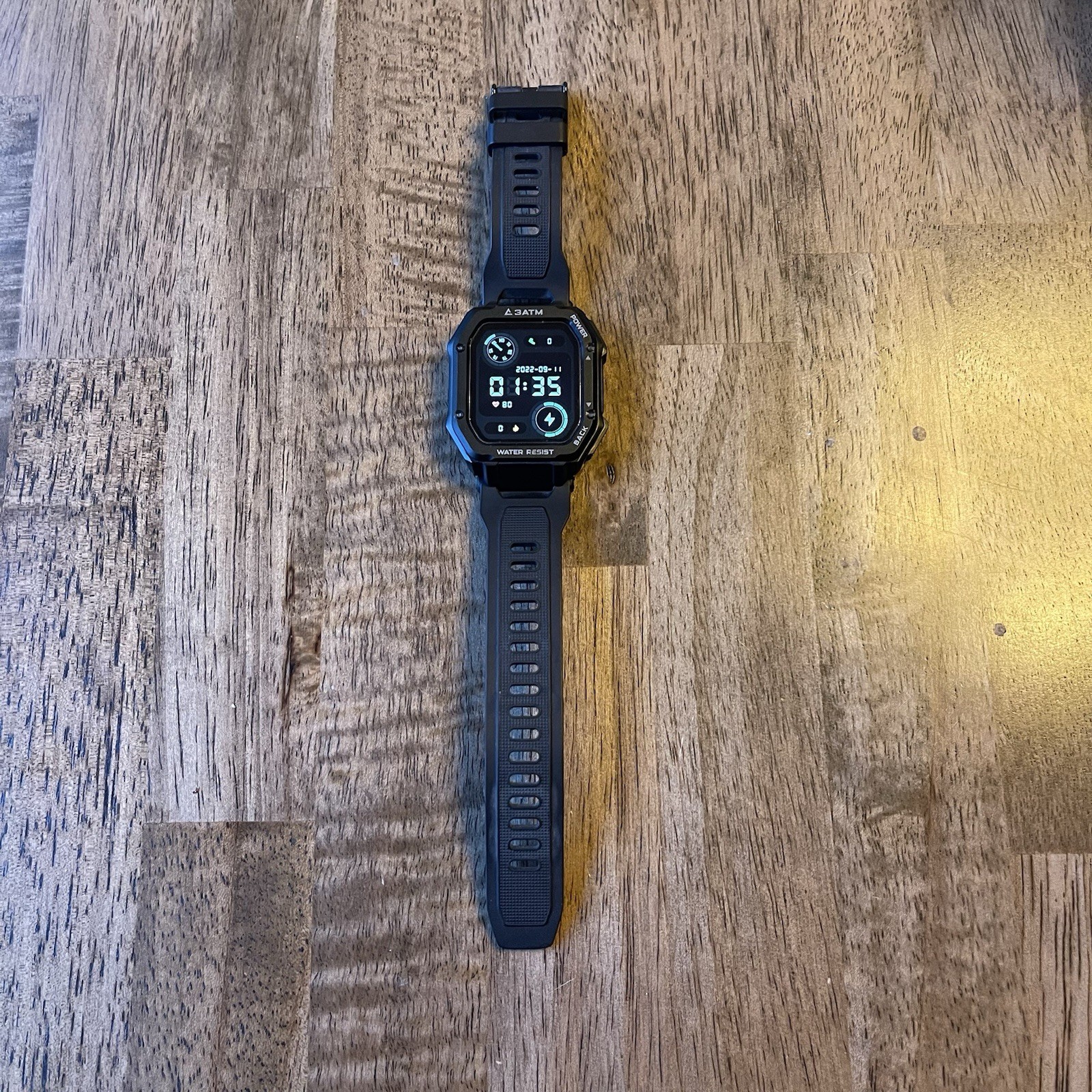 RoHs 3ATM Water Resistant SmartWatch Fitness Tracker Sport Watch for Men Women