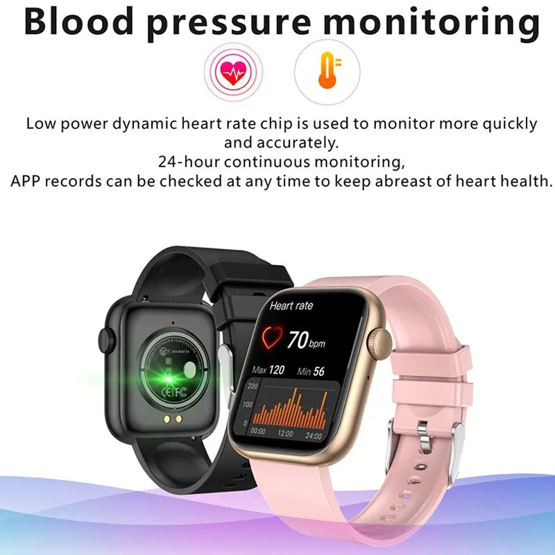 Smart Watch for Women Full Touch Screen Bluetooth Call Waterproof Watches Sport